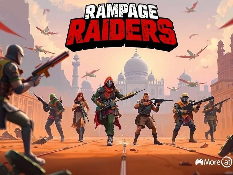 Rampage Raiders Indore Blitz Language Selection Screen