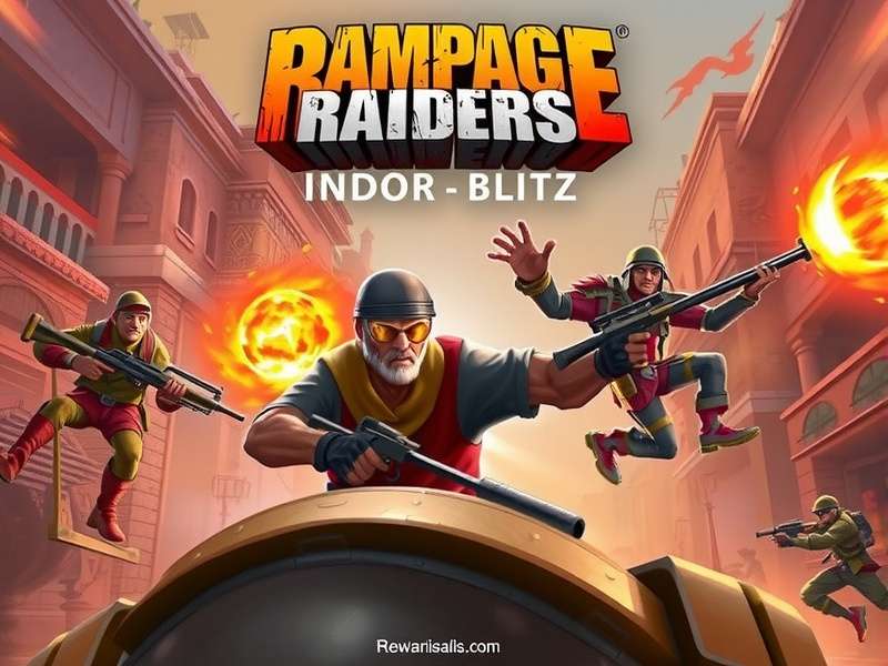 Rampage Raiders Indore Blitz 4v4 Blitz Battle Gameplay